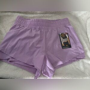 M New Avia Light Purple Women's Athletic Shorts medium